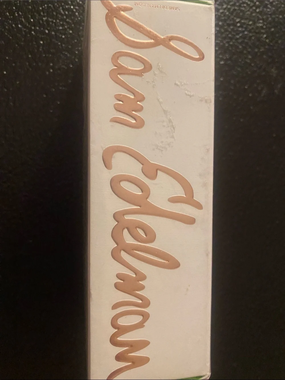 Sam Edelman Pink Script Logo on White Box fragrance Duet
